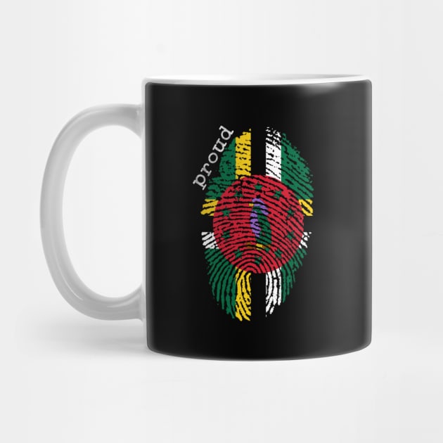 Dominica flag by Shopx